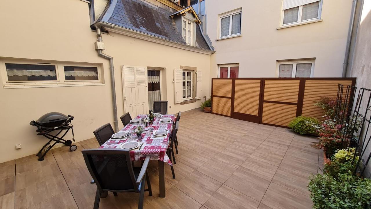 Appartement Avec Terrasse "Musslin" 科尔马 外观 照片